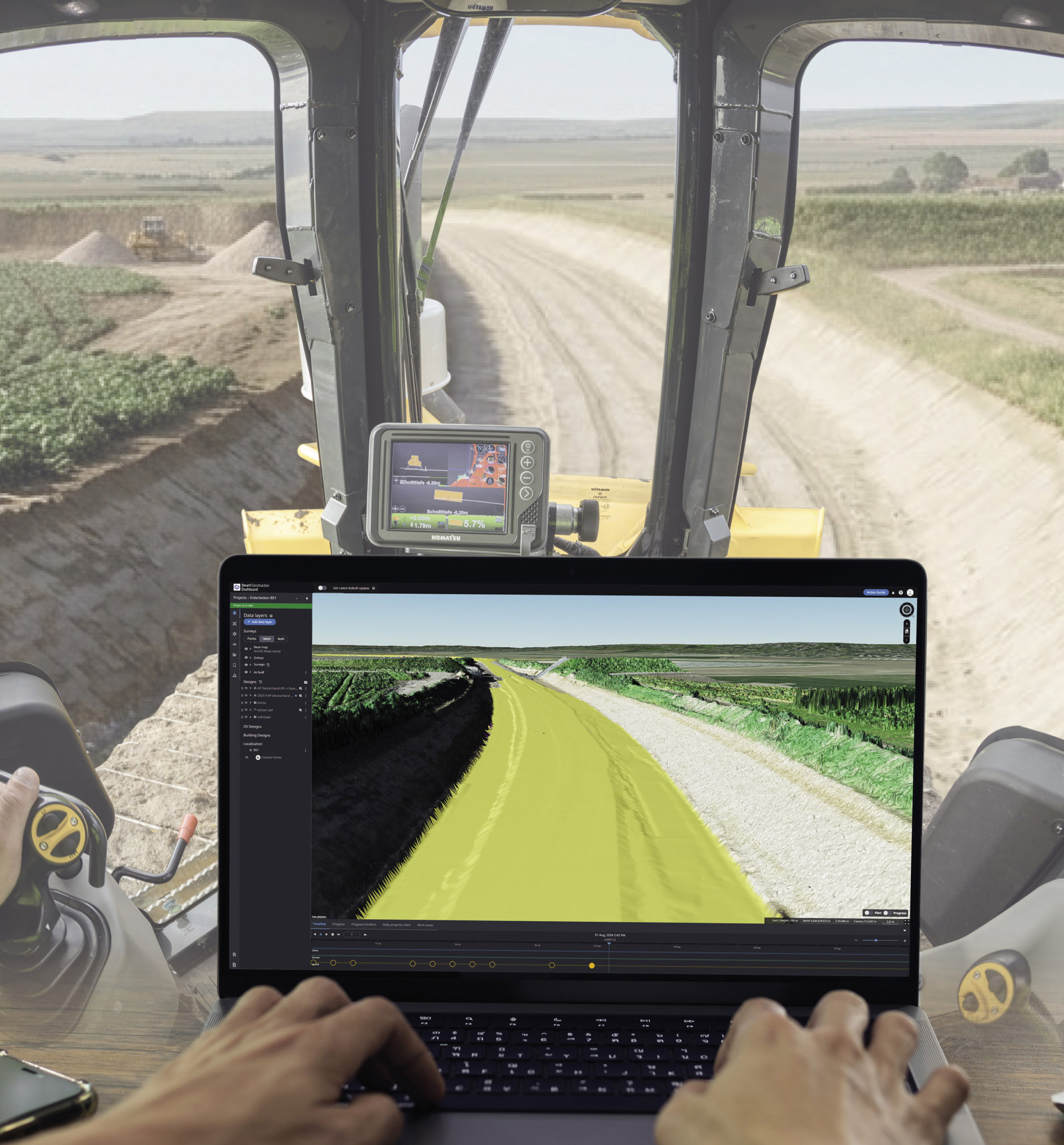 Komatsu Europe Bundles High‑Density “Virtual Rover” Capability With Intelligent Machine Control Bulldozers to Accelerate Digital Construction