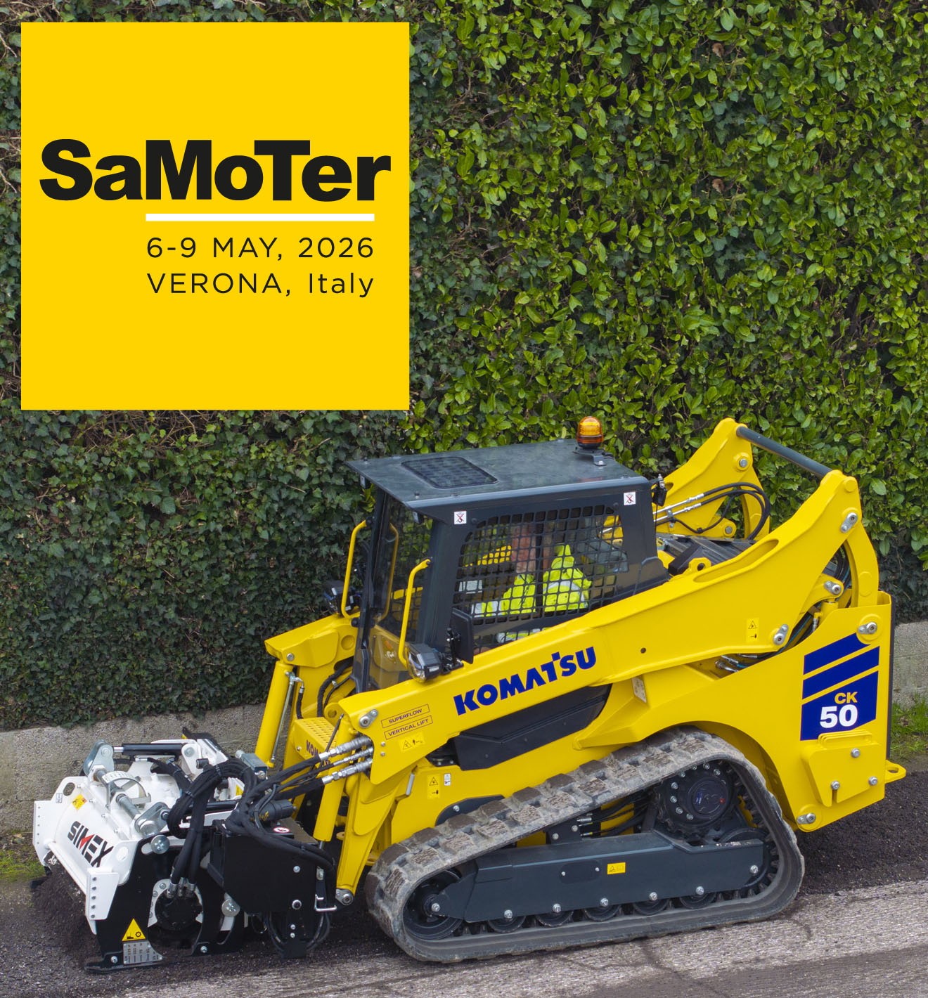 Komatsu al SaMoTer 2026