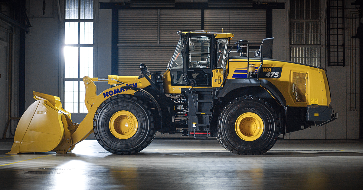 コマツWA475-10 ALL-NEW KOMATSU WA475-10 WHEEL LOADER – STANDOUT 