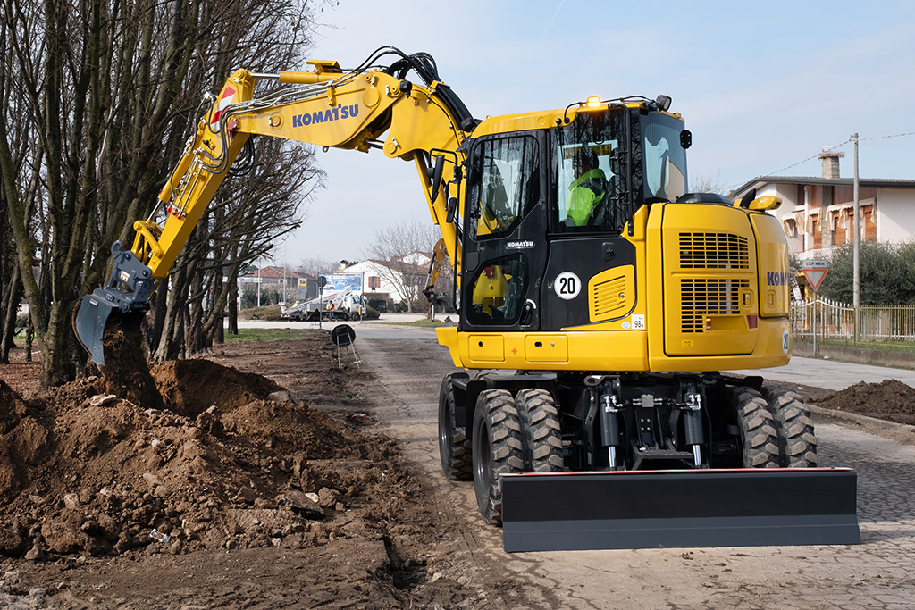 Komatsu auf der bauma 2022