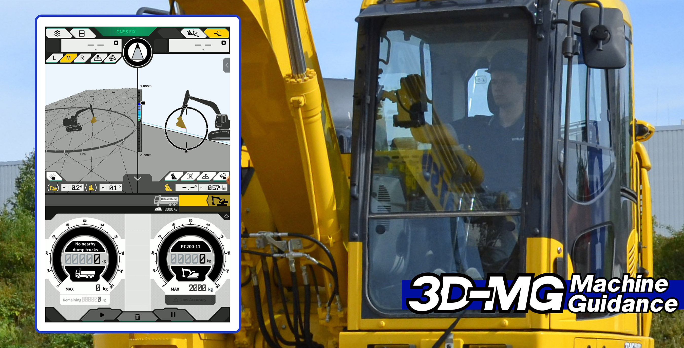 Smart Construction 3D Machine Guidance Smart Construction 3D Machine Guidance