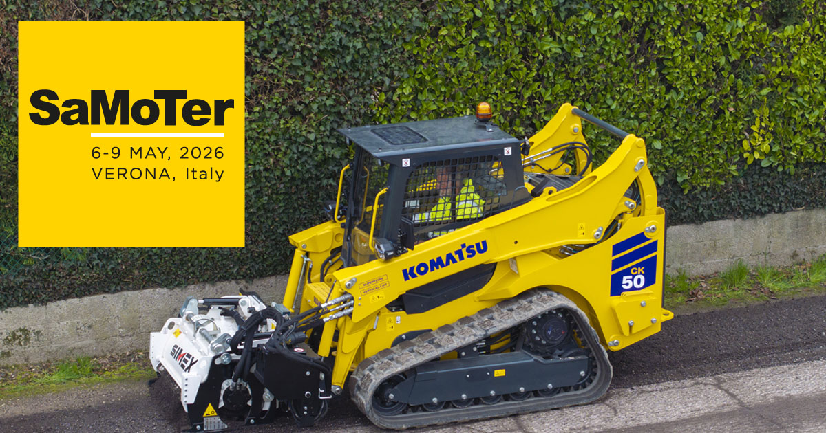 Komatsu at SaMoTer 2026