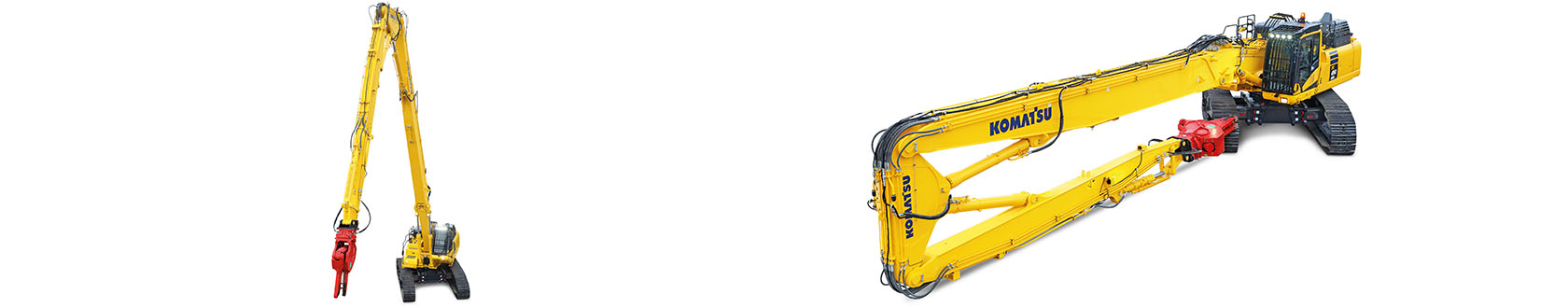 Komatsu Europe announces the new PC490HRD-11 High Reach