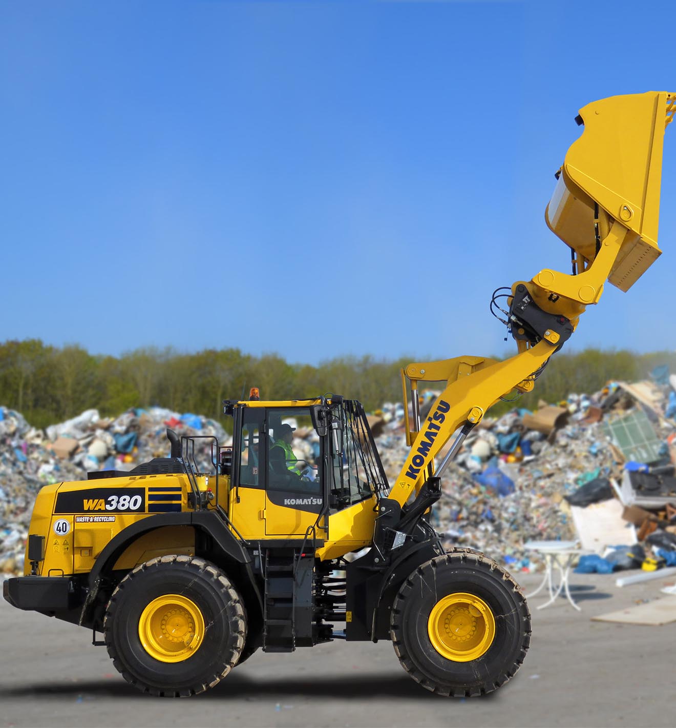 WA380 8 Waste and Recycling