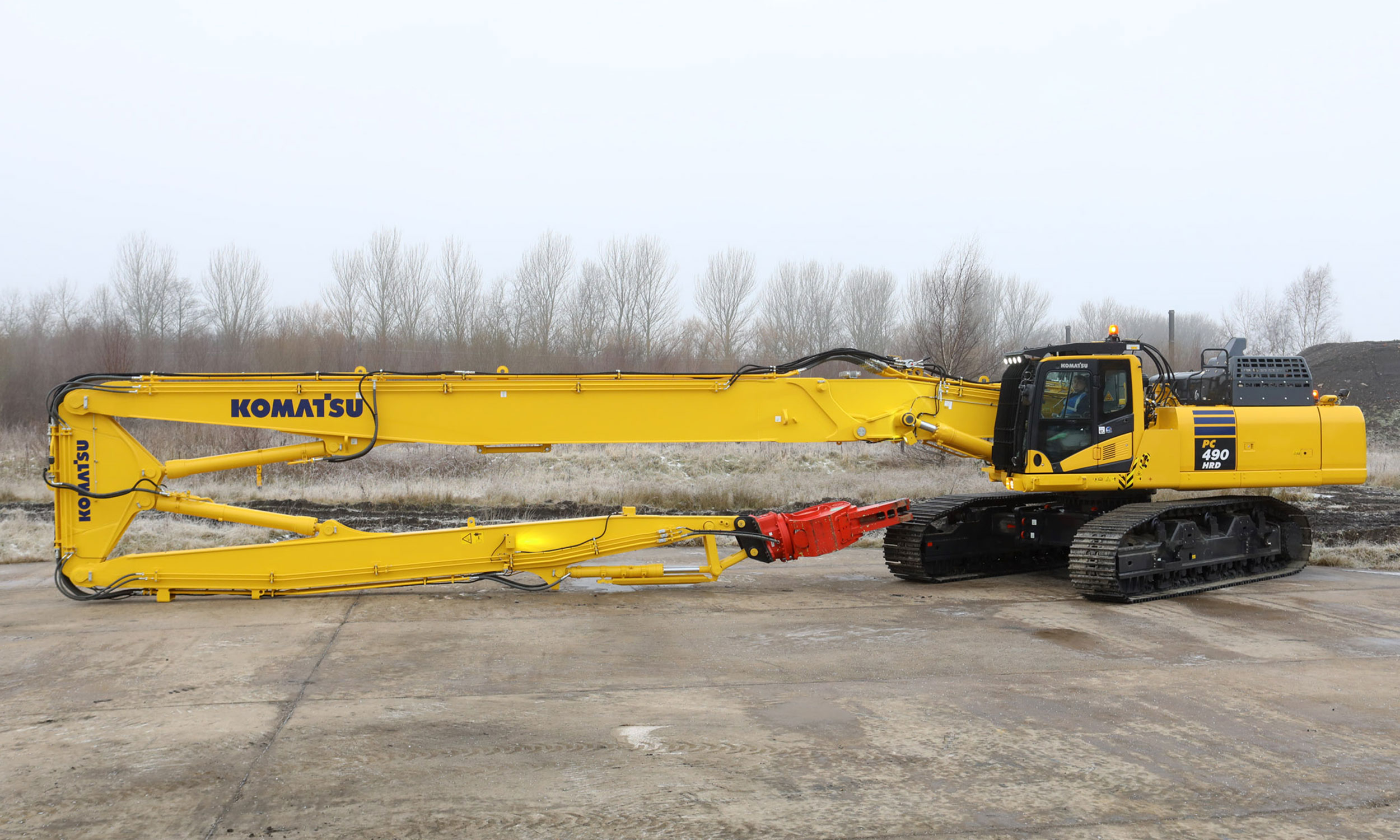 Komatsu Abbruchbagger PC490HRD-11 High Reach Demolition