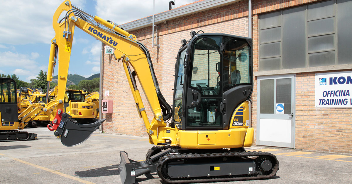 Komatsu Mini Excavator PC30MR-5