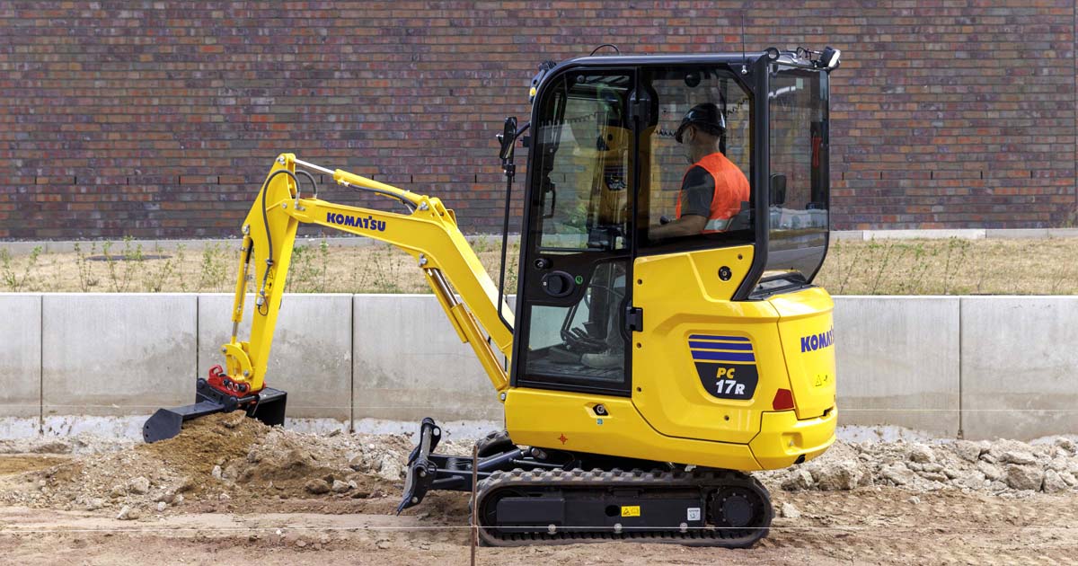 Komatsu Mini Excavator PC17R-5