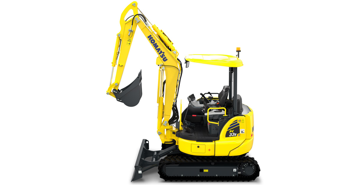Komatsu Mini Excavator PC33E6