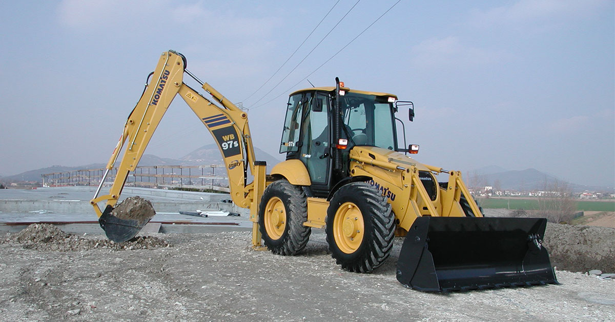 Komatsu Backhoe Loader WB97S5