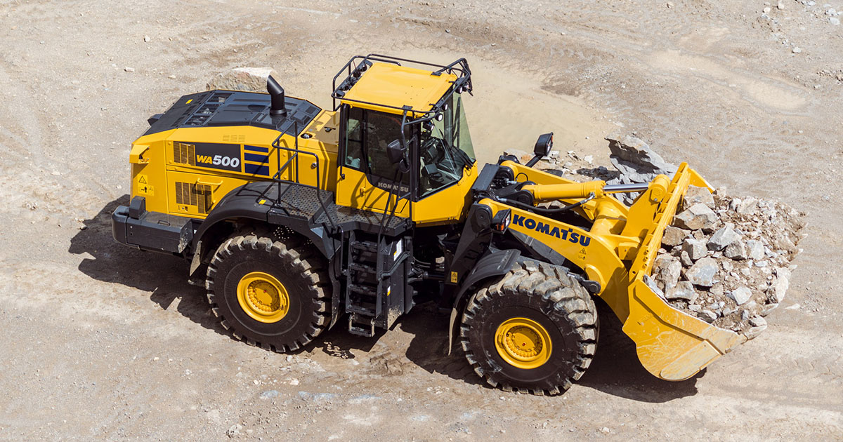 Komatsu Wheel Loader WA500-8