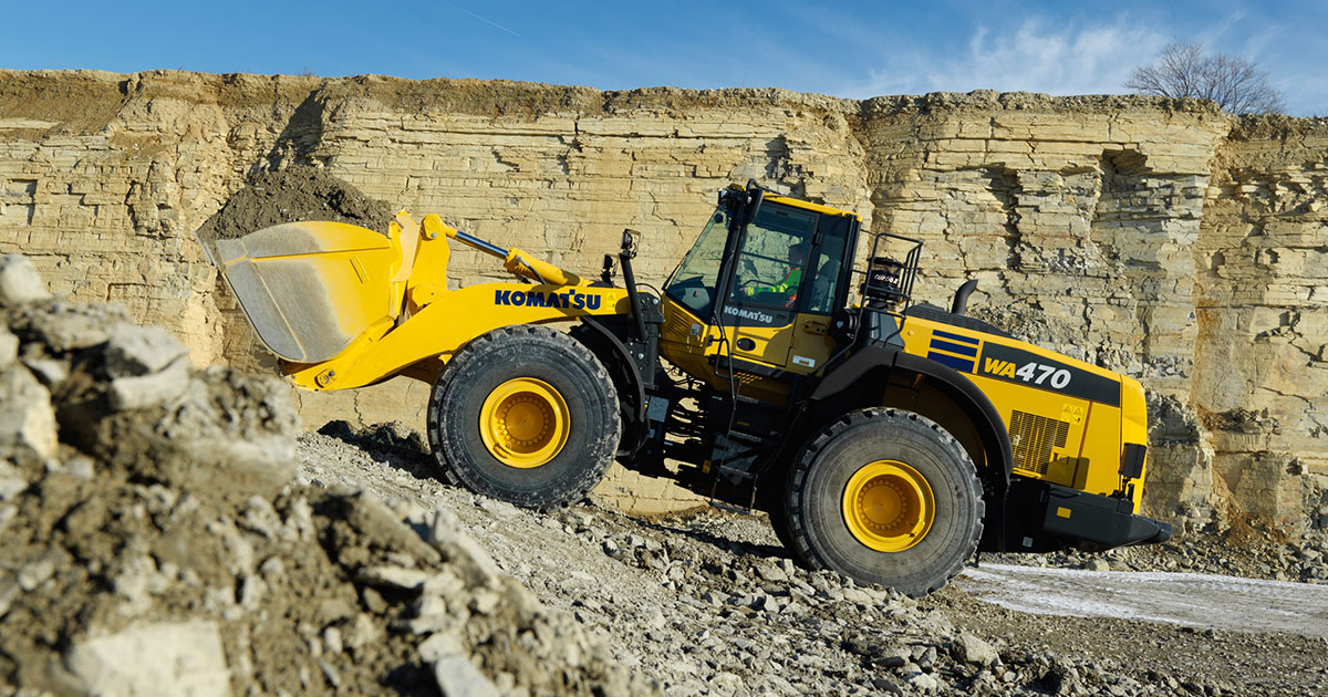 Komatsu Wheel Loader WA470-8