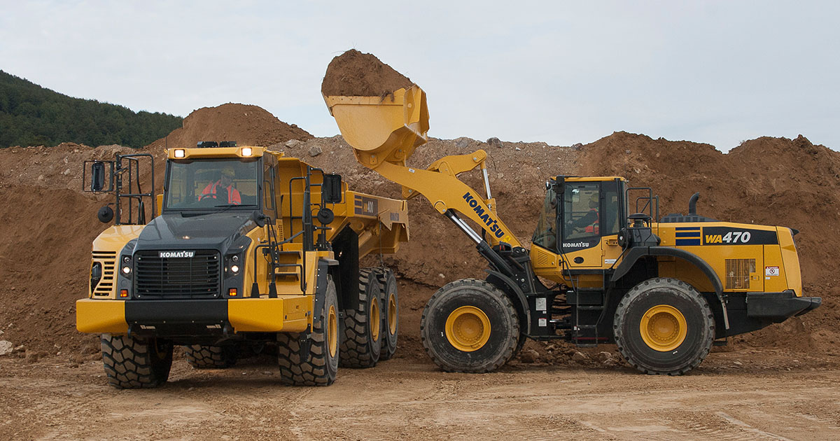 Komatsu Articulated Dump Truck HM400-5