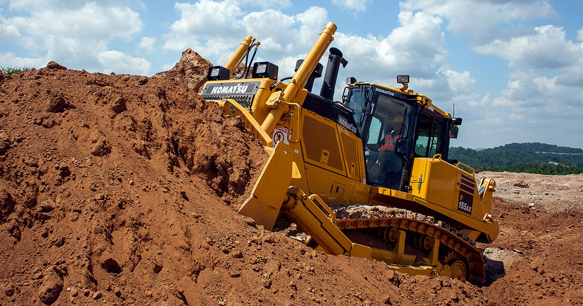 D155AX-8 WH large crawler dozer | Komatsu