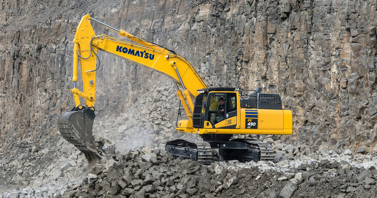 Komatsu Hydraulikbagger PC490-11 PC490LC-11