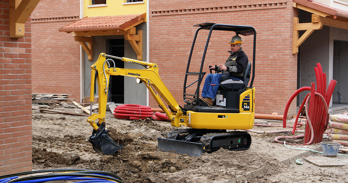 Komatsu Mini Excavator PC14R-3