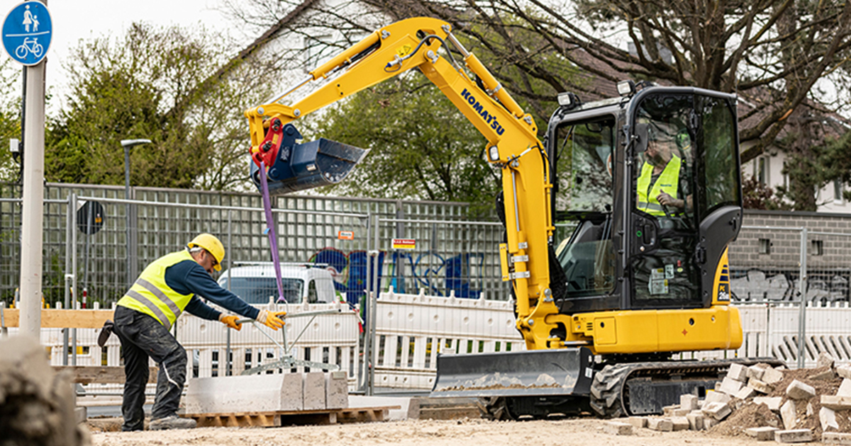 Komatsu Mini Excavator PC26MR-5