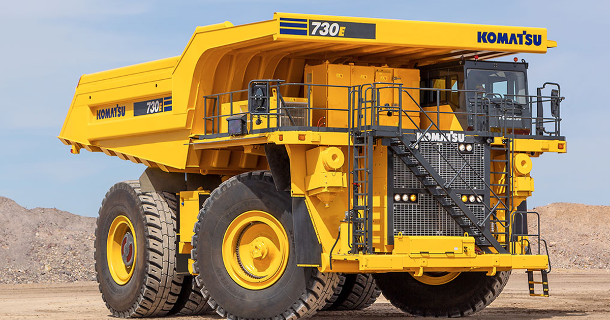 Komatsu Electric Dump Trucks 730E10