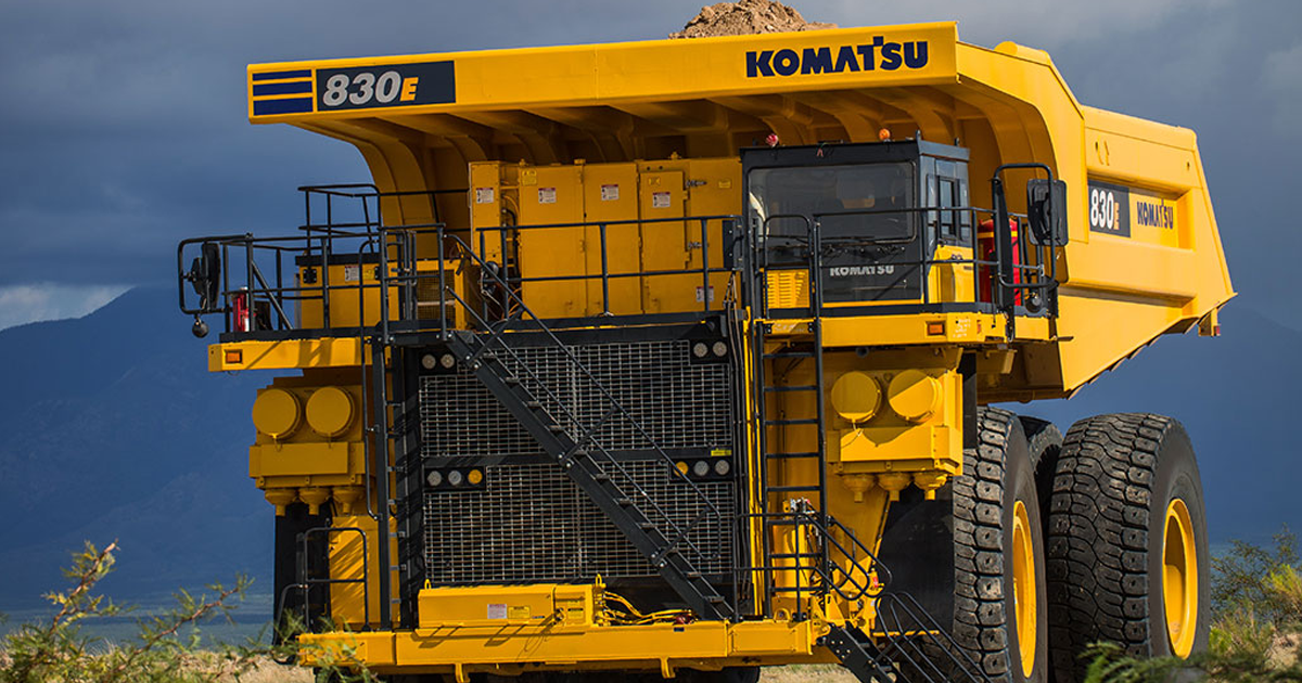 Komatsu Electric Dump Trucks 830E-5