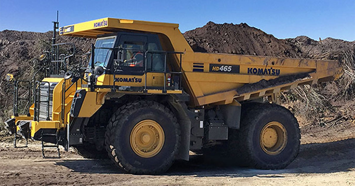 Komatsu Rigid Dump Trucks HD4658