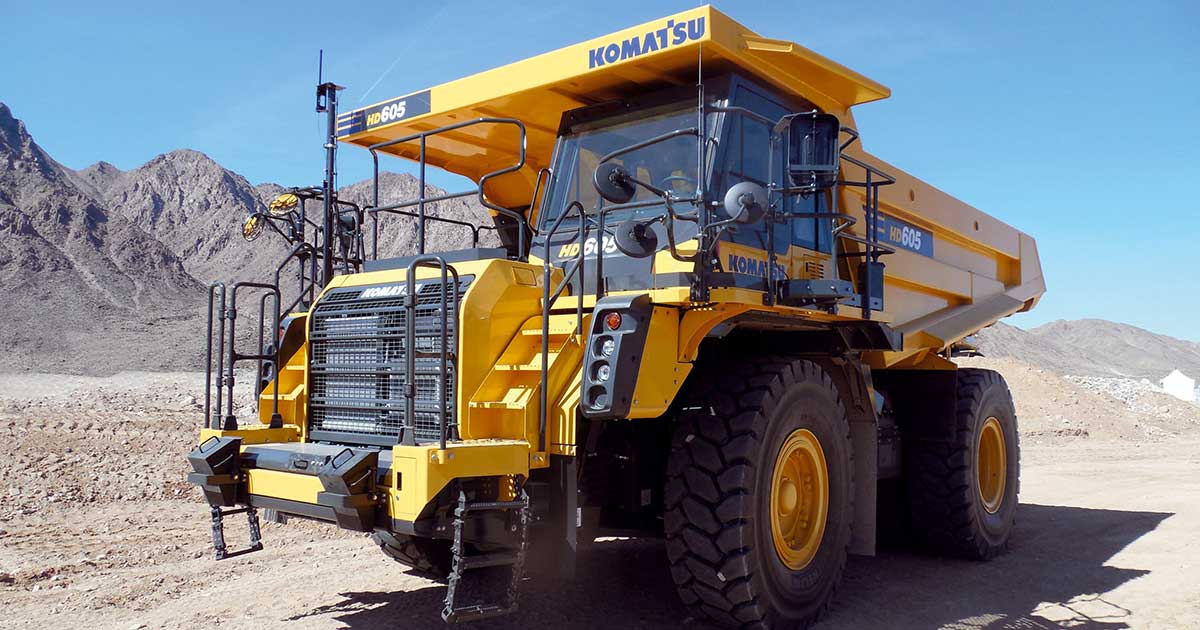 KOMATSU HD605-8