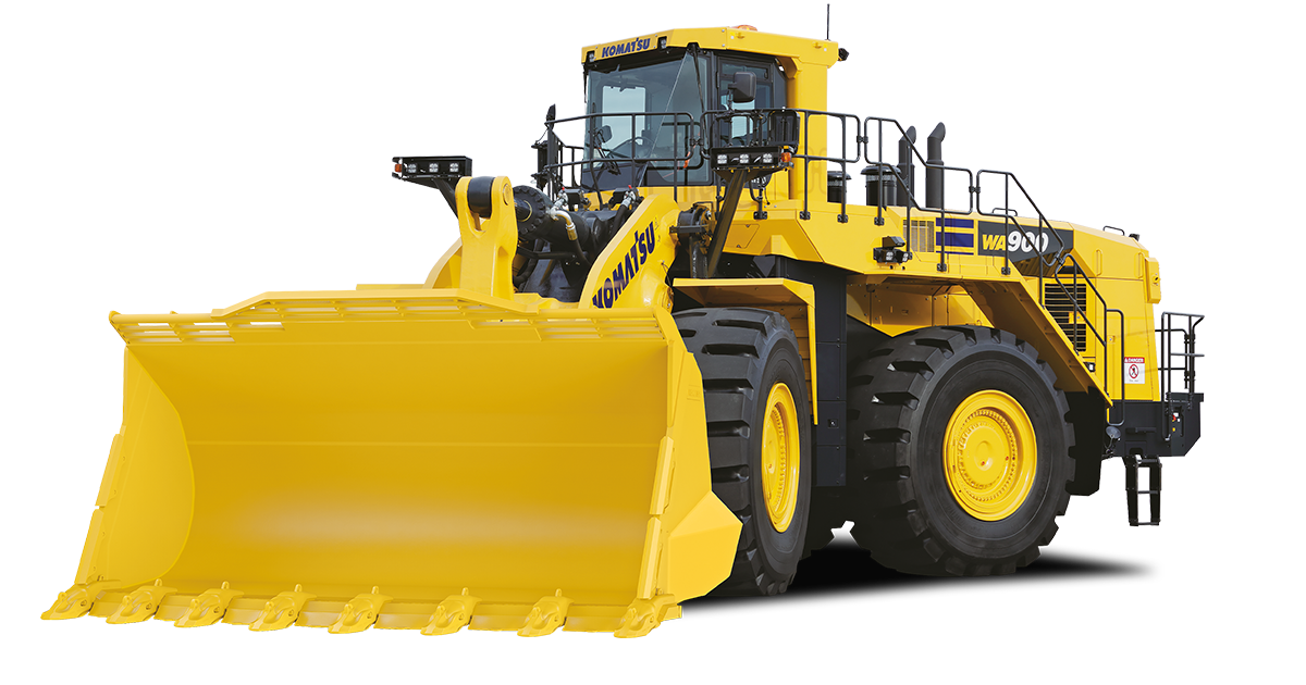 コマツ KOMATSU WA900-3 & PC200-8 セット Komatsu WA900-3 Wheel Loader