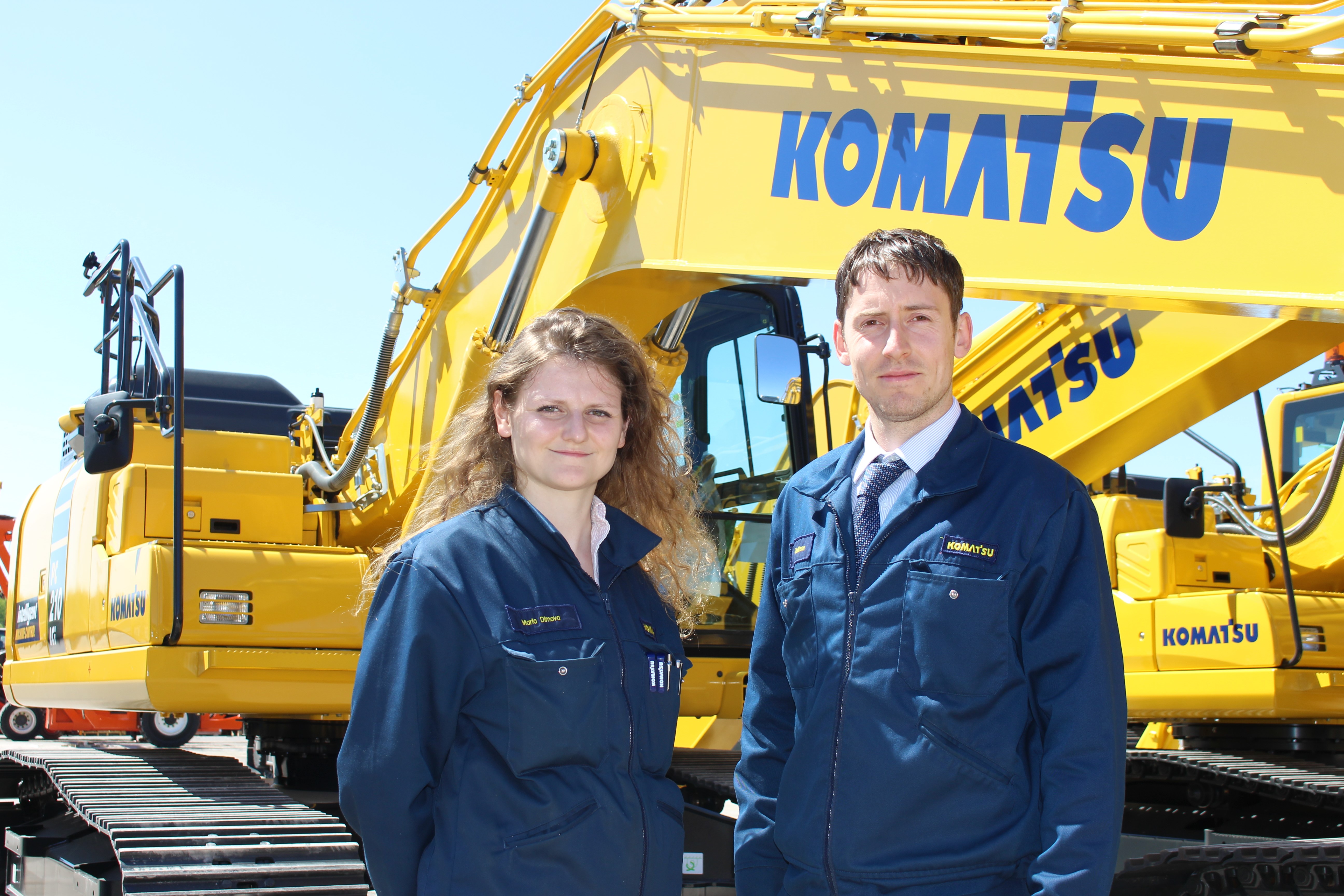 Caption - Maria Dimova and Stuart Tomlinson