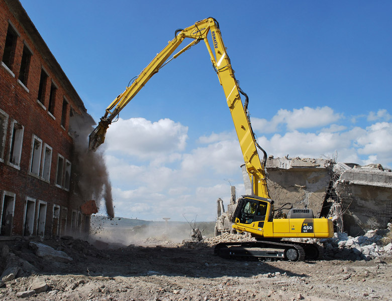 PC450LC-7 Demolition