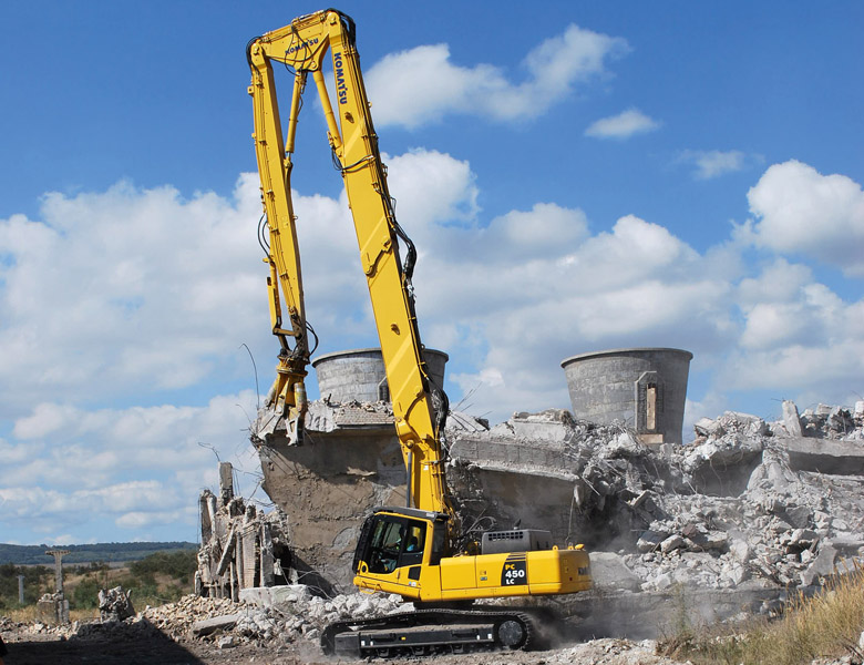 PC450LC-7 Demolition