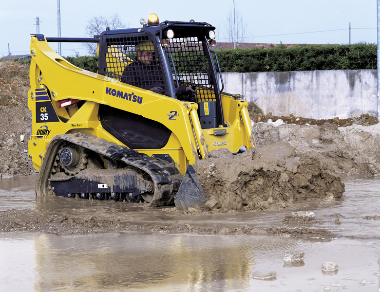 Archive products: Komatsu Crawler Skid Steer Loader CK35-1