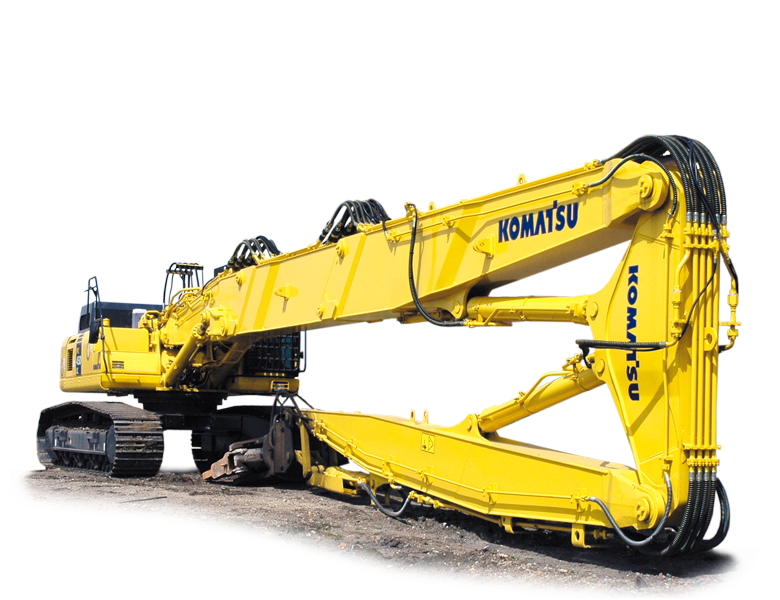 コマツ PC450LC EXCAVATOR Komatsu PC450LC-8 excavator specs & dimensions (2007 - 2013