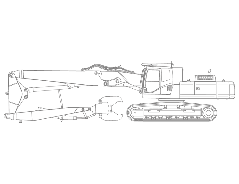 PC210LC-10 Demolition