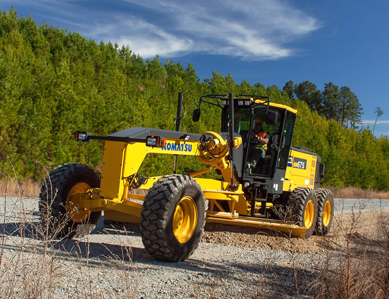 Komatsu grader sales