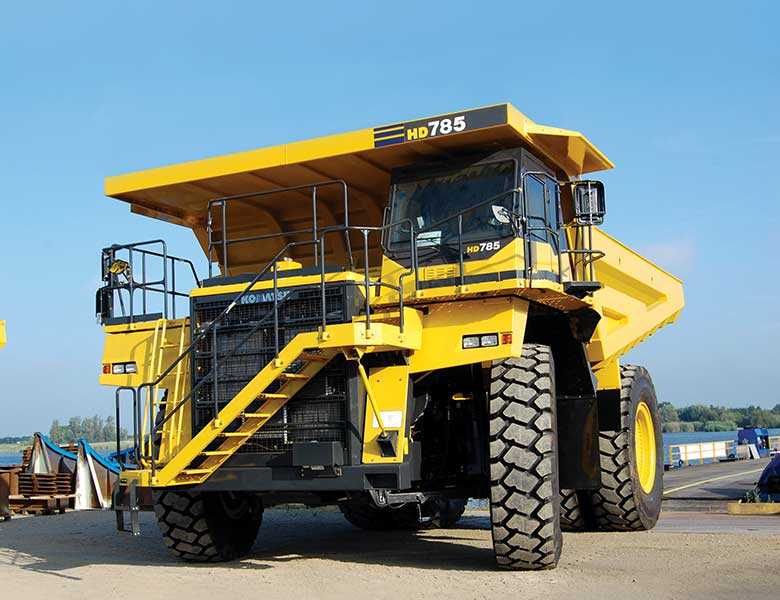 Komatsu Rigid Dump Trucks HD785-7 Komatsu Rigid Dump Trucks HD785-7