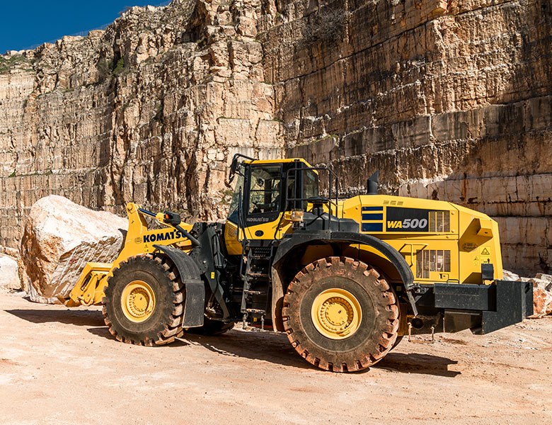 WA500-8 Stone Handler 