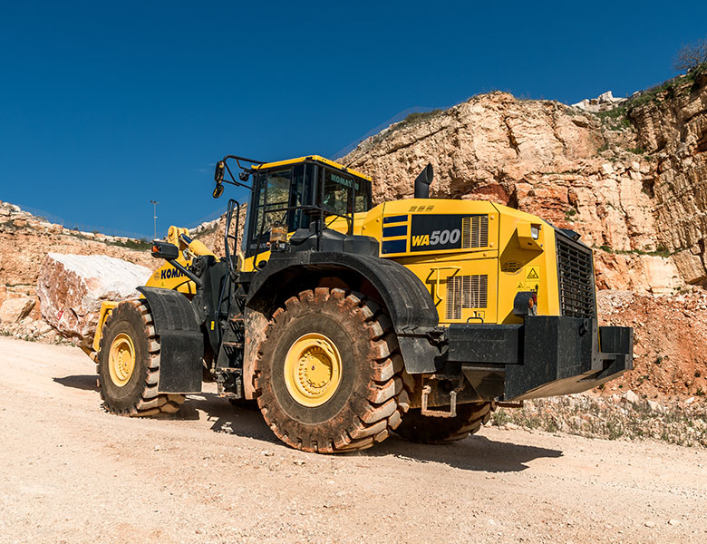 WA500-8 Stone Handler 