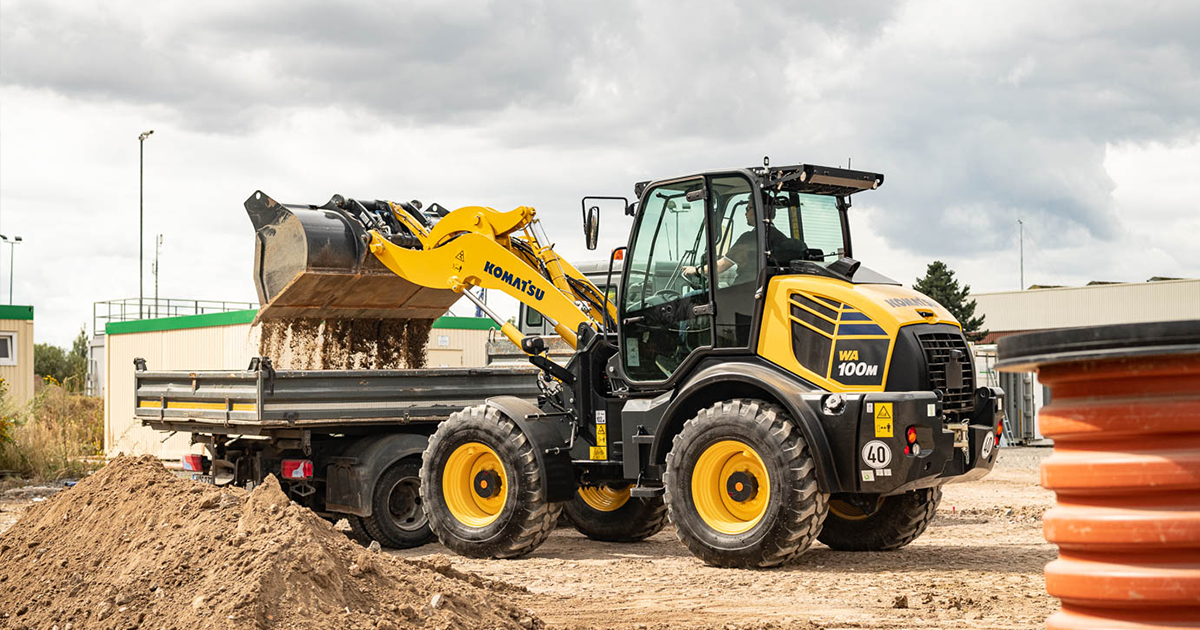 コマツ PC200i-12 WA100M-8 Komatsu Compact Wheel Loader WA100M-8