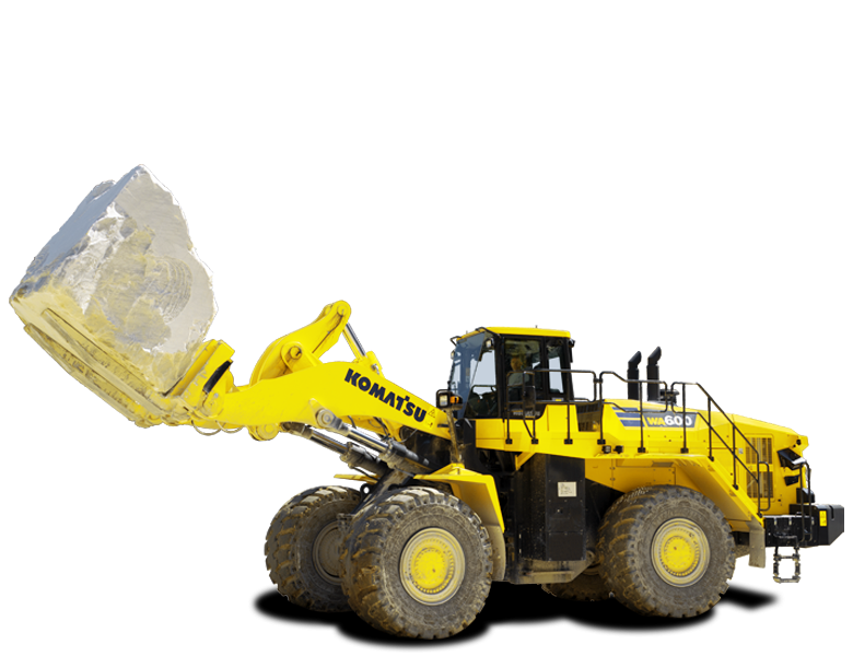 WA600-8 Stone Handler