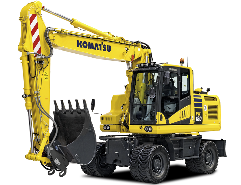 Komatsu Wheeled Excavator PW180-11 Komatsu Wheeled Excavator PW180-11