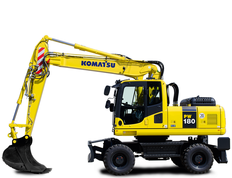 Komatsu Wheeled Excavator PW180-7 Komatsu Wheeled Excavator PW180-7