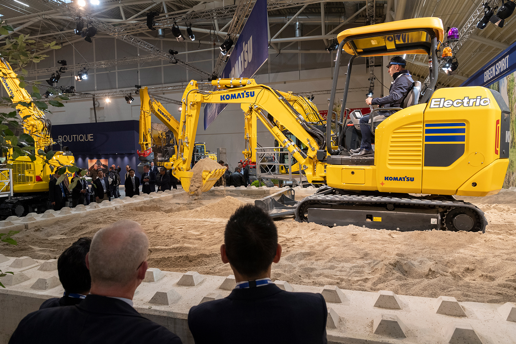 Komatsu auf der bauma 2019 Komatsu