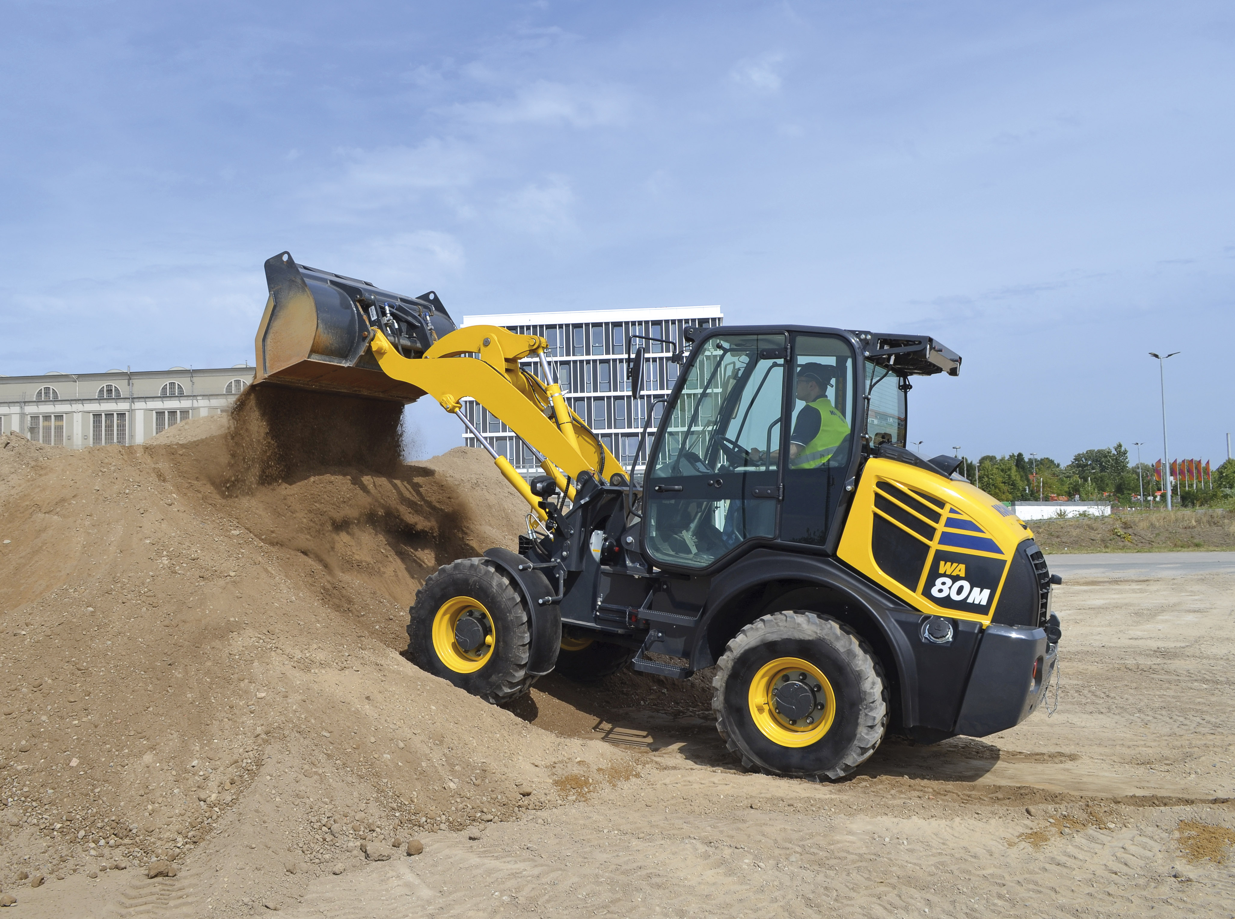 Housse De Siège Pour Pelle Pelleteuse Komatsu - Rouge - Protection Anti-usure Tracteur Chargeuse