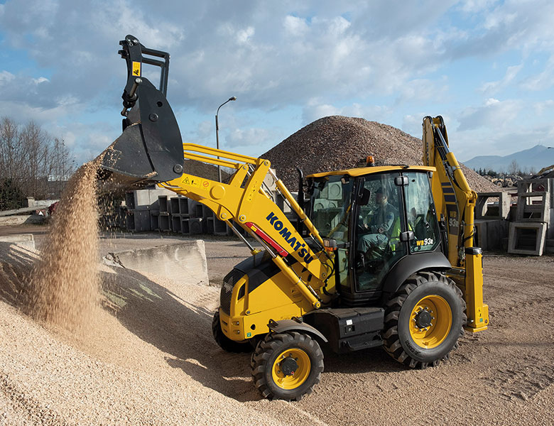 Komatsu Backhoe Loader WB93R-8 | Komatsu