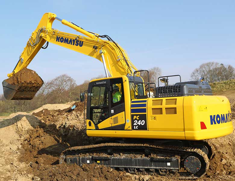Komatsu Standard Crawler Excavator Pc240lc 11 Pc240nlc 11 Komatsu