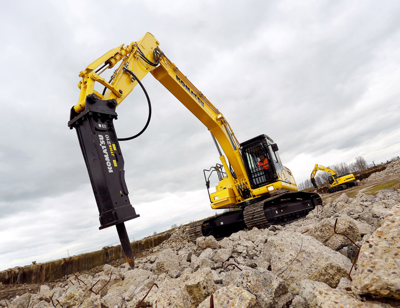 Mono/Straight Boom Demolition Komatsu