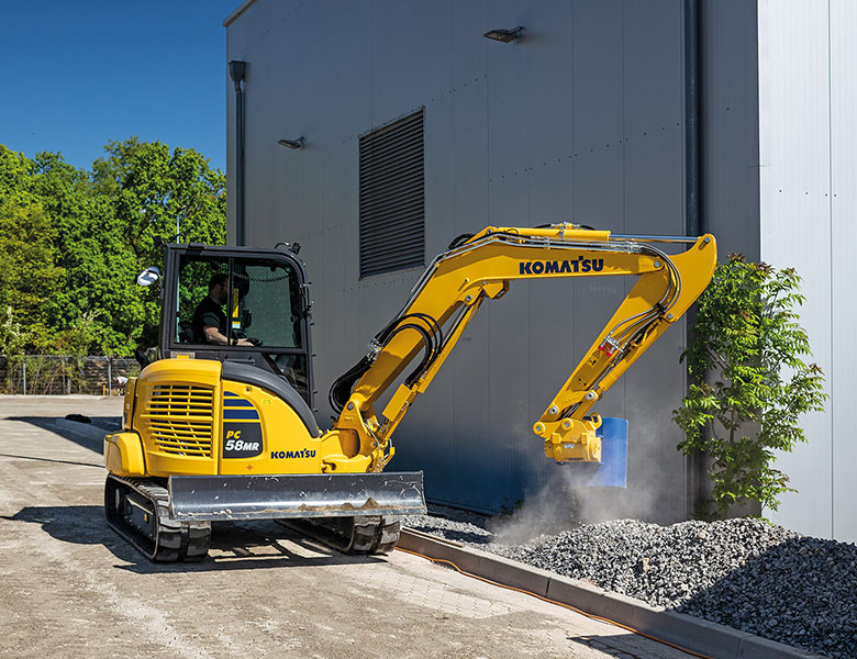 Komatsu Minibagger PC58MR-5 | Komatsu