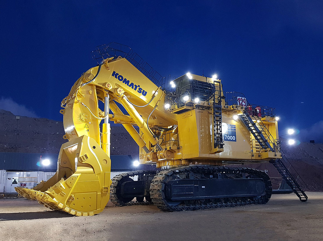 Komatsu Mining Excavator Pc7000 11 Komatsu